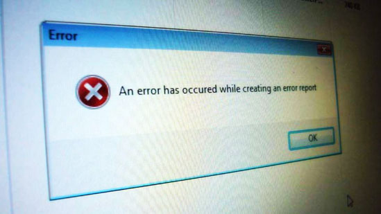 Error-creating-error